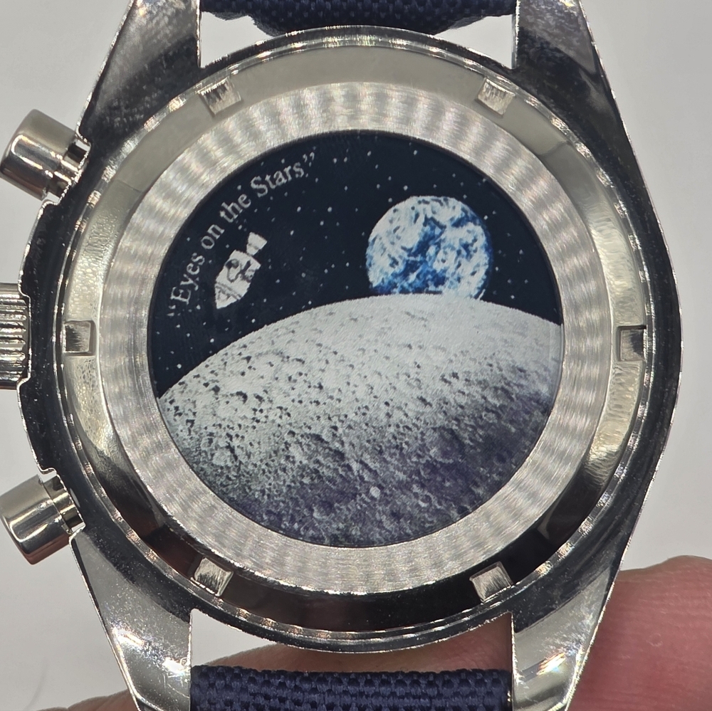 SWATCH MOONWATCH SNOOPY Speedmaster In STAINLESS STEEL - Customizable. 42mm - Picture 5 of 9
